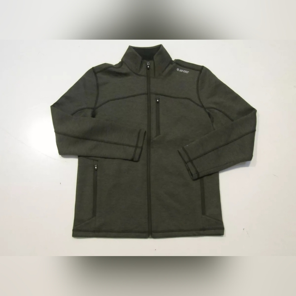 HI-TEC | Men's Full Zip Jacket | Size: Medium | Color: Heathered Green
